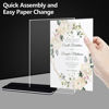 Picture of A3 PORTRAIT Double Sided POS Sign Holder Acrylic Retail Display Stands Menu