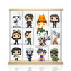 Picture of Acrylic Display Case for Funko Pop! Vinyl DC Comics Emperor Joker 3.75 Inch Compatible 12 Slots Wall Mount Dust Proof Glue Free