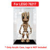 Picture of Acrylic Display Case for LEGO 76217 Marvel Super Heroes I am Groot Infinity Saga Figure Storage Box Dust Proof Glue Free