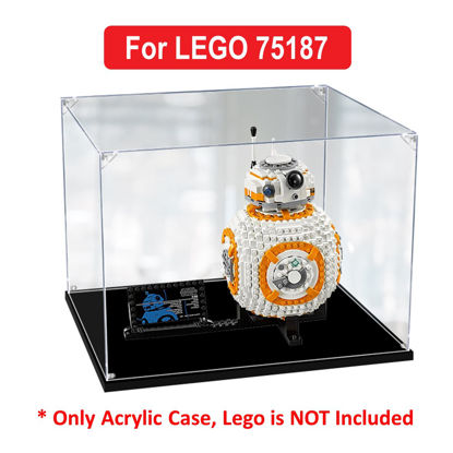 Picture of Acrylic Display Case for LEGO 75187 Star Wars BB-8 VIII Figure Storage Box Dust Proof Glue Free