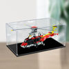 Picture of Acrylic Display Case for LEGO 42145 Technic Airbus H175 Rescue Helicopter Figure Storage Box Dust Proof Glue Free