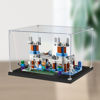 Picture of Acrylic Display Case for LEGO 21186 Minecraft The Ice Castle Figure Storage Box Dust Proof Glue Free