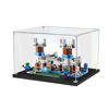 Picture of Acrylic Display Case for LEGO 21186 Minecraft The Ice Castle Figure Storage Box Dust Proof Glue Free