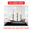 Picture of Acrylic Display Case for LEGO 10210 Pirates Imperial Flagship Figure Storage Box Dust Proof Glue Free