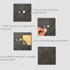 Picture of Leather Repair Patches Pre-cutted for Couches  Self-Adhesive refinisher cuttable reupholster Tape Patches kit for Couch Car Seats Furniture Sofa Vinyl Chairs Fabric Fix Black