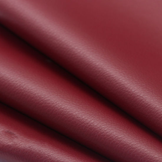 Picture of 2PCS Leather Repair Patches A4 Sheet for Couches  Self-Adhesive refinisher cuttable reupholster Tape Patches kit for Couch Car Seats Furniture Sofa Vinyl Chairs Fabric Fix 30cm*20cm Burgundy