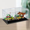 Picture of Acrylic Display Case for LEGO 76956 Jurassic World Jurassic Park T.rex Breakout Figure Storage Box Dust Proof Glue Free