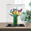 Picture of Acrylic Display Case for LEGO 10313 Icons Wildflower Bouquet Figure Storage Box Dust Proof Glue Free