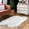 Picture of White Faux Sheep skin Rug Home idea indoor winter warm Fluffy 180cm  Quarto