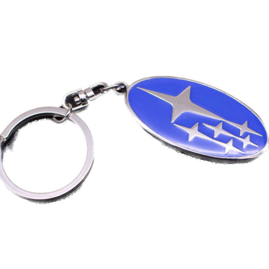 Picture of Stainless Steel Keyring  Subaru Logo Forester Outback Impreza Wrx Crosstrek Brz Type one