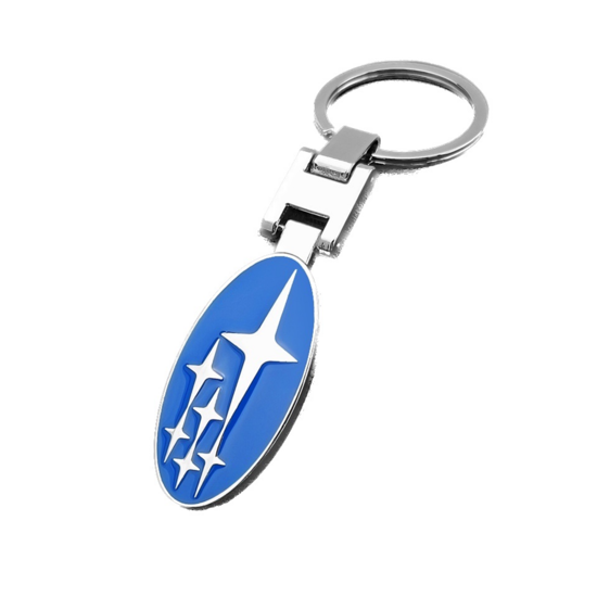 Picture of Stainless Steel Keyring  Subaru Logo Forester Outback Impreza Wrx Crosstrek Brz Type H