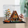 Picture of Acrylic Display Case for LEGO 21338 Ideas A-Frame Cabin Figure Storage Box Dust Proof Glue Free