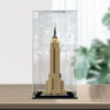 Picture of Acrylic Display Case for LEGO 21046 Architecture Empire State Building Figure Storage Box Dust Proof Glue Free