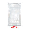 Picture of Acrylic Display Case for 400% 1000% Bearbrick Figure Storage Box Dust Proof Glue Free