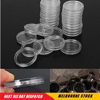 Picture of 21/32MM OZ Coin Capsules Plastic Clear Container Case for Coins Storage 100PCS