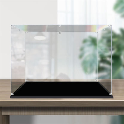 Picture of Acrylic Display Case Dustproof for Lego Diecast Car Model Robotime Rokr Rolife Toys Gundam Hottoys BearBrick Statue Funko Pop Vinyl Gift Antiques Collectibles Hobbies