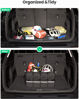 Picture of Waterproof Car Trunk Organizer with Foldable Lid Collapsible Multi-Compartment