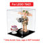 Picture of Acrylic Display Case for LEGO 76421 Harry Potter Dobby the House Elf Figure Storage Box Dust Proof Glue Free