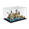 Picture of Acrylic Display Case for LEGO 76419 Harry Potter Hogwarts Castle and Grounds Figure Storage Box Dust Proof Glue Free