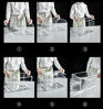 Picture of 5 X Premium Sneaker Acrylic Display Shoe Box Storage Case Clear Side Open Stackable