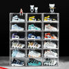 Picture of 3 X Premium Sneaker Acrylic Display Shoe Box Storage Case Clear Side Open Stackable