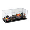 Picture of Acrylic Display Case for 1:18 MINICHAMPS F1 RED BULL RB18 WINNER 2022 MIAMI GP #1 VERSTAPPEN Diecast Car Model Figure Storage Box Dust Proof Glue Free