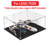 Picture of Acrylic Display Case for LEGO 75355 Star Wars X-Wing Starfighter UCS Figure Storage Box Dust Proof Glue Free