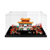 Picture of Acrylic Display Case for LEGO 80105 Chinese Luna New Year Temple Fair Figure Storage Box Dust Proof Glue Free