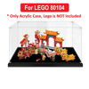 Picture of Acrylic Display Case for LEGO 80104 Chinese Luna New Year Lion Dance Figure Storage Box Dust Proof Glue Free