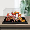 Picture of Acrylic Display Case for LEGO 80104 Chinese Luna New Year Lion Dance Figure Storage Box Dust Proof Glue Free