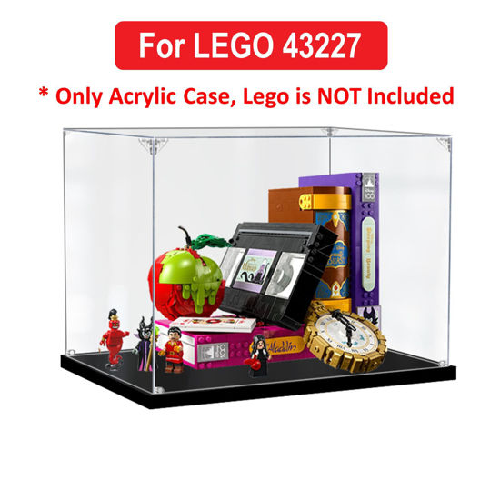 Picture of Acrylic Display Case for LEGO 43227 Disney Villain Icons Figure Storage Box Dust Proof Glue Free