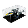 Picture of Acrylic Display Case for LEGO 75181 Star Wars Y-Wing Starfighter Figure Storage Box Dust Proof Glue Free