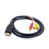 Picture of HDMI to RCA RGB Male AV 3 CA Video Audio Converter Cable For TV DVD Player