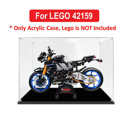 Picture of Acrylic Display Case for LEGO 42159 Technic Yamaha MT-10 SP Figure Storage Box Dust Proof Glue Free