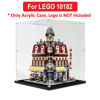 Picture of Acrylic Display Case for LEGO 10182 Creator Expert Cafe Corner Figure Storage Box Dust Proof Glue Free