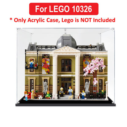 Picture of Acrylic Display Case for LEGO 10326 Icons Natural History Museum Figure Storage Box Dust Proof Glue Free