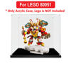 Picture of Acrylic Display Case for LEGO 80051 Monkie Kid Monkie Kids Mini Mech Figure Storage Box Dust Proof Glue Free