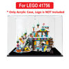 Picture of Acrylic Display Case for LEGO 41756 Friends Holiday Ski Slope and Cafe Figure Storage Box Dust Proof Glue Free