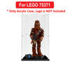 Picture of Acrylic Display Case for LEGO 75371 Star Wars Chewbacca Figure Storage Box Dust Proof Glue Free