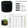 Picture of Plant Grow Bag Fabric Pots 7Gallon Home Garden Planter Bags Premium Breathable Natural Reinforced Non-Woven Felt Home Idea