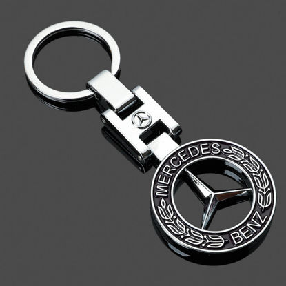 Picture of Keyring for Mercedes-Benz E-Class S-Class GLA, GLB, GLC, GLE, GLS AMG