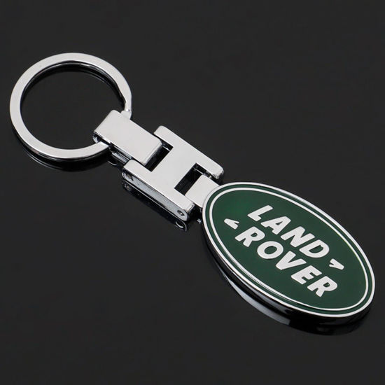 Picture of Stainless Steel Keyring Defender Discovery Range Rover Velar Evoque