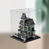 Picture of Acrylic Display Case for LEGO 10228 Monster Fighters Haunted House Figure Storage Box Dust Proof Glue Free