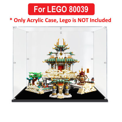 Picture of Acrylic Display Case for LEGO 80039 Monkie Kid The Heavenly Realms Figure Storage Box Dust Proof Glue Free