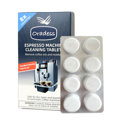 Picture of Coffee Residue Cleaning Tablets (8 Pack) Compatible With Breville