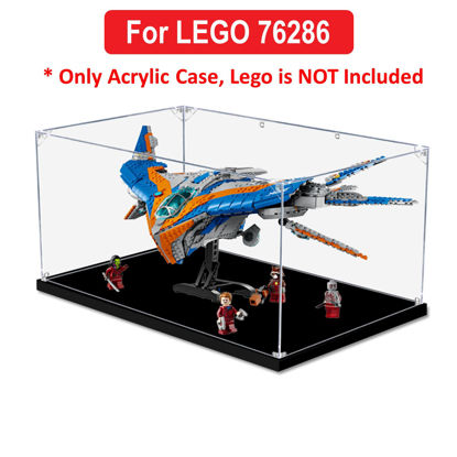 Picture of Acrylic Display Case for LEGO 76286 Marvel Guardians of the Galaxy The Milan Figure Storage Box Dust Proof Glue Free