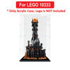 Picture of Acrylic Display Case for LEGO 10333 The Lord Of The Rings Barad-dur Figure Storage Box Dust Proof Glue Free