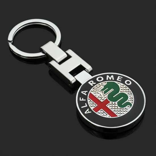 Picture of Stainless keyring Alfa Romeo Giulia Stelvio Tonale Milano