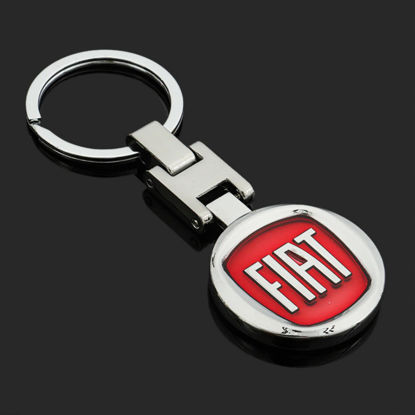 Picture of Stainless Steel Keyring 500 Dolcevita 500e Abarth 695 Fiat Ducato