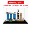 Picture of Acrylic Display Case for LEGO 21057 Architecture Singapore Figure Storage Box Dust Proof Glue Free